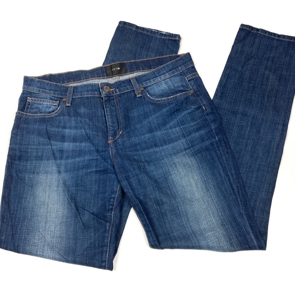 Joe's Jeans Easy Fit Paltrow Dark Wash Denim Straight Leg Jeans Womens 31